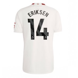 Manchester United Christian Eriksen #14 Rezervni Dres 2023-24 Kratak Rukavima